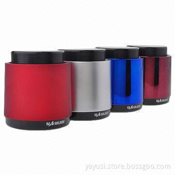 Portable Bluetooth Speakers, Touching Control, Sized 80 x 80 x 80mm